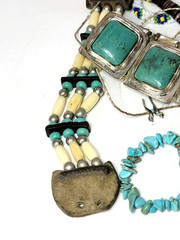 Modern Southwest Mixed Jewelry Lot Mixed BOHO Multicolor Recycle Parts Wear #3