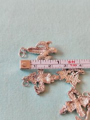 Enamel Silver Plate Fall Season Charm Pendant Lot Figural Scarecrow Corn Pumpkin
