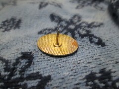 vintage 427 Checkered Flags Pin