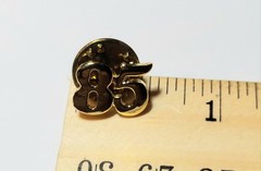 Lot Of 12 Vintage #85 Pins Gold Tone 1/2″ Unused
