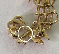 Vintage Avon Animal Pins-Lot of 3