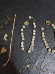 Vintage Avon And Lia Sophia And Other Jewelry Lot 17 Pieces Some Broken See Pics