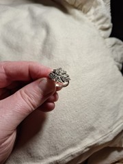 Antique Vintage Ring Morganite? Engagement Ring Unmarked Very Beautiful And Old
