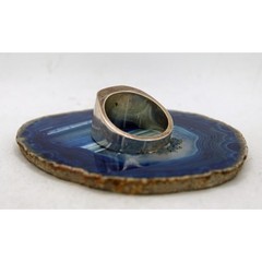 Taxco TC-104 Sterling Silver Lapis and Turquoise Inlay Ring