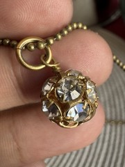 Maximal Art JOHN WIND Love & Luck Gold Tone Tripple Strand Charm Necklace