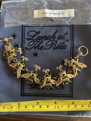 Lunch At The Ritz Bracelet BUZZY BEE Bracelet: NEW, NEVER WORN!