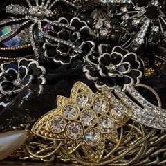 Vintage to Now Jewelry Lot, ALL WEARABLE Untested. No Broken. Box A5