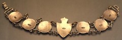 Sterling Enamel Bahamas Bracelet Vintage AMCO