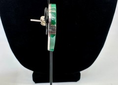 Vintage Taxco TS-108 925 Silver Malachite Onyx Necklace Bracelet Earrings