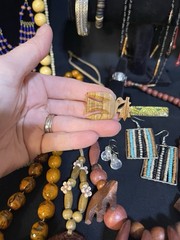 Vintage To Now Boho Costume Jewelry Lot Necklace Earrings Bracelet Ring Hippie