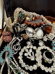 Vintage Estate Costume Jewelry Lot! MONET, AVON and more!