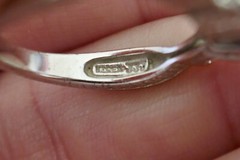 Vintage Sterling Silver & Cubic Zirconia Ring – Size 6.75 / 4.2 Grams