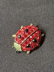 Lot/13 Vintage 50s 60s 70s 80s Some Rhinestone Mixed Material Brooch Pin VIDEO
