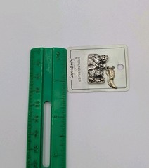 NOS Wheeler Mfg Co. Vtg Sterling Silver Mount Rushmore South Dakota 925 Charm