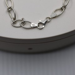 Chain Link Bracelet Sterling Silver