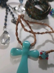 Vintage Colorful Blues, Greens, Etc. Necklace & Bracelet Lot Jewelry 22 Items