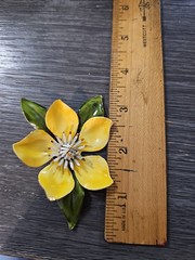 Vintage Brooch 5 Leaf Bloom – No Brand