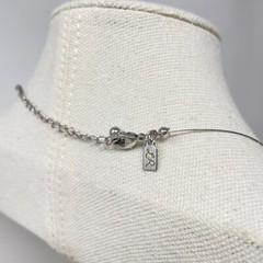 Lady Remington Daisy Necklace Silver-Tone Flower Dainty Soft Girl Feminine VTG