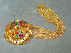 Signed 1920s Fischel Nessler Bracelet