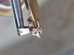 VICTORIAN 14K Y GOLD FILLED SHOOTING STARS LOCKET 1 1/4″ NECKLACE 1874 DATE