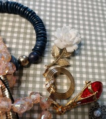 Vintage To Now Tangled Costume Jewelry Lot Mixed Gold Silver Tone Unsearched 2LB