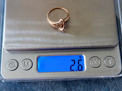 VTG 10K SOLID YELLOW GOLD 0.42 CTW DIAMOND RING SZ 6.75 VIDEO