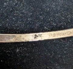 Vintage Sterling Silver Bangle Set 4pc Coro Mexico Faith Hope Charity Danecraft