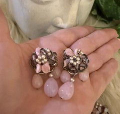 Louis Rousselet For Chanel 1930’s OR 1950’s ERA Stunning And Glamorous Pink Set!