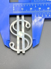 BIRKS Sterling Silver Money Clip Vintage Mid-Century Collectible Rare Find