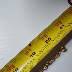Vintage Joan Rivers Signed Gold Tone Necklace Statement Big Oversized Links Adj