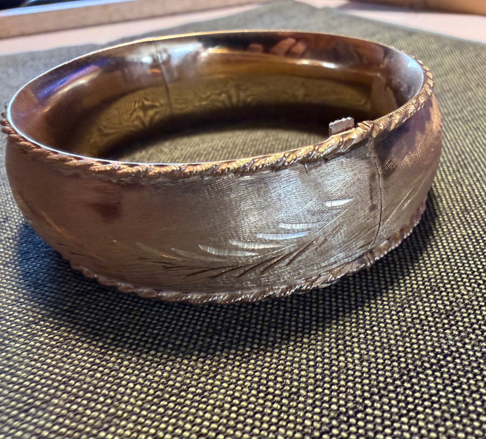 Vintage SOLID 14KT Gold Stamped 7″ Bracelet 31.8 Grams New Old Stock