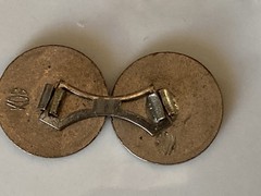 Vintage Dress Studs Lot – Mother of Pearl, Enamel & Onyx – One Marked Example