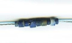 Lapis Lazuli Bead Necklace Ancient Armenian Assyrian Empire 3000BC Gem of Heaven
