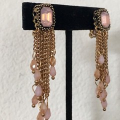 Vintage Dangle Clip-On Earrings