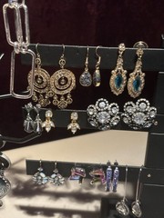 Rhinestones Crystals Bling Lot Of 95 Pieces A Few 925 Jewelry Some Signed 11