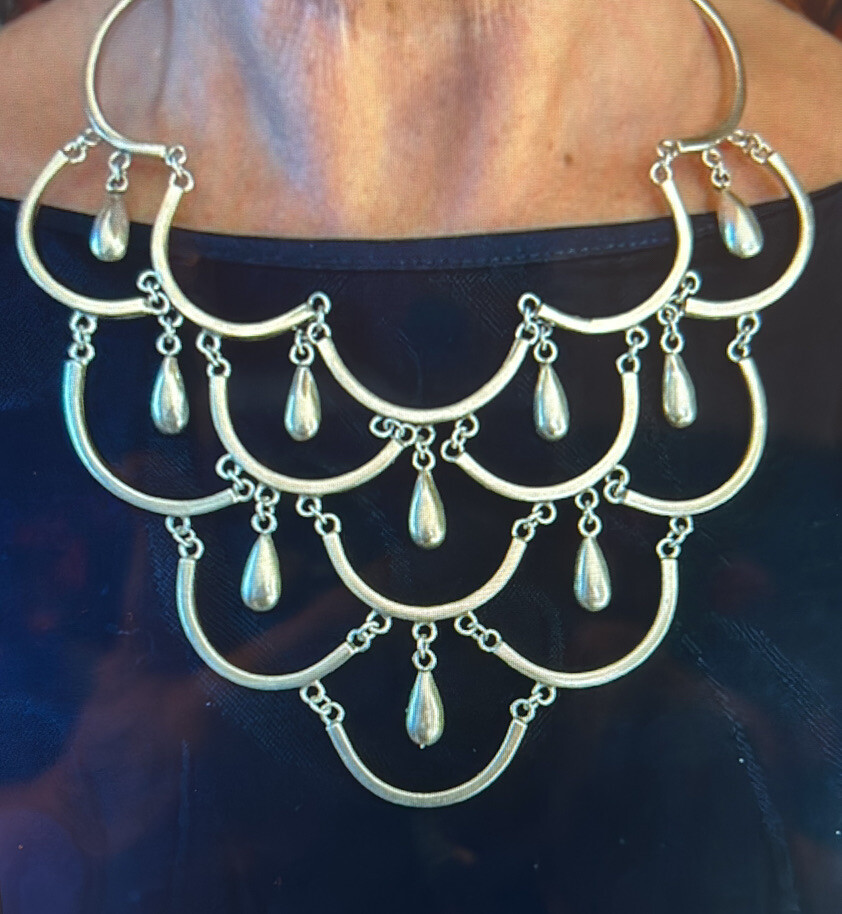 STUNNING VINTAGE TAXCO SILVER NECKLACE (1950s-1970s) – Unique Find