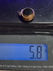 Vintage Gold Filled Double Sided Watch Fob