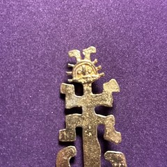 Signed MMA Tolima Figure Pre Columbian Brooch Pin