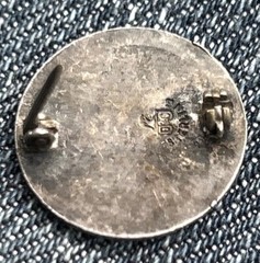 Vintage Medal Of Award Sterling Silver – Remington Typewriter Co. Pin (T9)