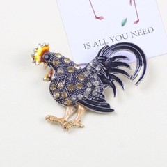 Cartoon Cute Chicken Brooch Enamel Animal Badge Clothes Lapel Pin Jewelry Gift