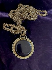 Vintage Huge Otto Grun Mechanical Pocket Watch 62” L. Rope Chain Not Running