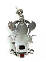 Vintage Studio Handmade Sterling Silver & Carnelian