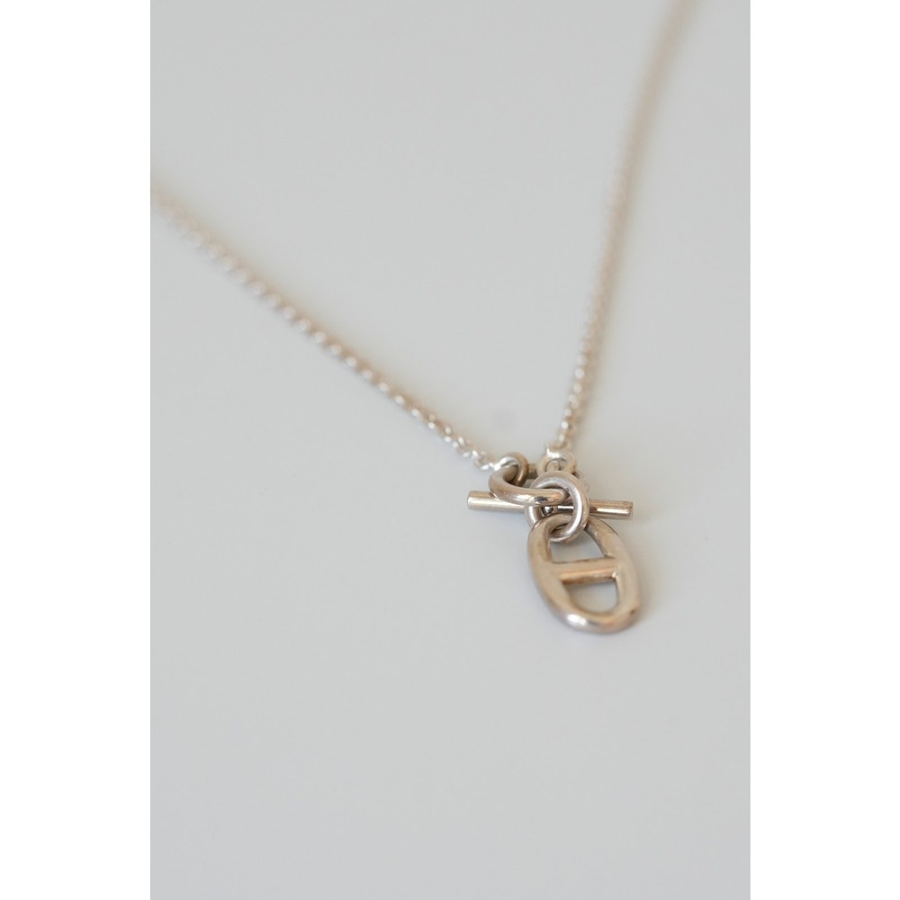 Hermes Chaine d’ancre pendant Necklace