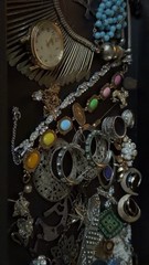 Vintage Wear Repair Repurpose Lot ~ 50+ Items ~ Necklace Pendant Brooch Ring Pin