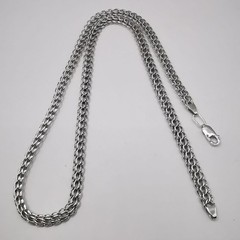 Vintage 9.65″ Sterling Silver 925 Chain 24.78g Signed 0.6cm Thick Fine Jewelry