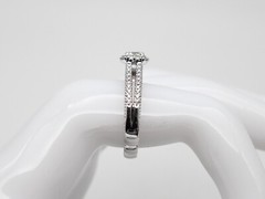 $6000 VERRAGIO EGL CERT VS2 G 1.23ct IDEAL CUT ROUND Diamond 14k White Gold Ring