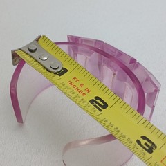 Lot Of 4 VTG Chunky Acrylic/Lucite Bracelets