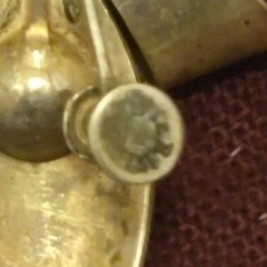 Vintage Sterling Silver 925 Clip on Screw-Back Earrings Twisted 1″ x 3/4″