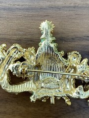 I Am Edgar Berebi Vintage All In A row Angels Christmas Angels , Christmas Pin
