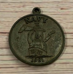 Navy 1981 – ‘An Adventure, Great Lakes Cruise’ – Pendant, Souvenir